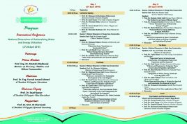 program of the international conferance